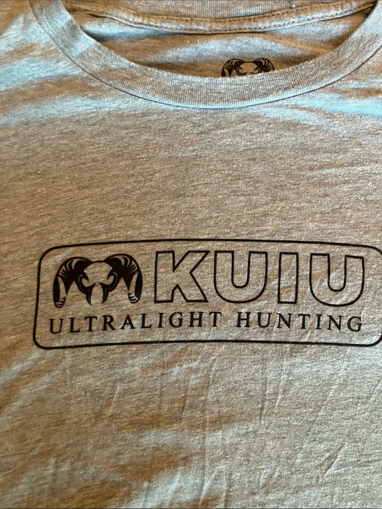 KUIU Other - KUIU  Light Gray Ultralight Hunting Logo Tee